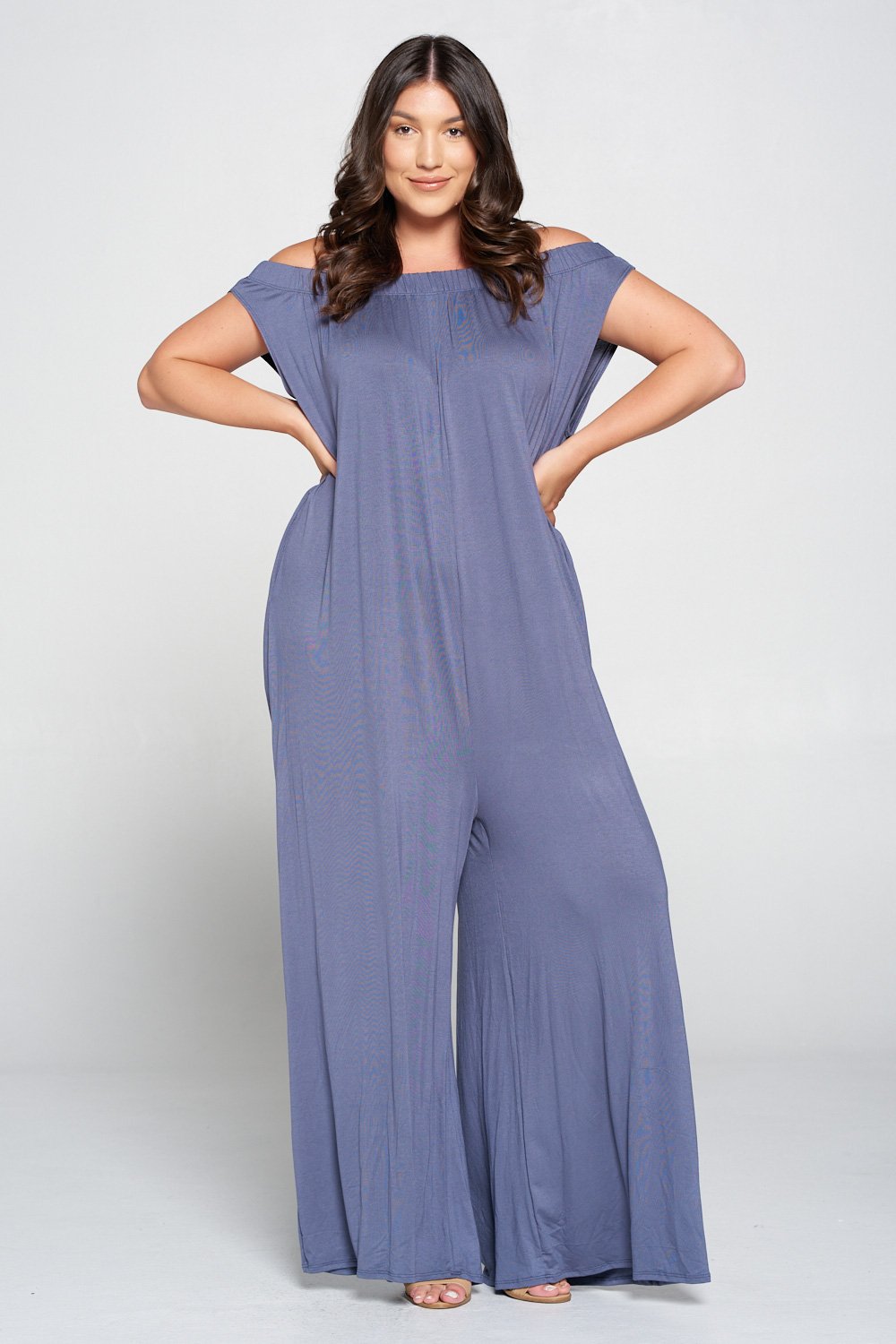 Olson Wide Leg Pocket Jumpsuit