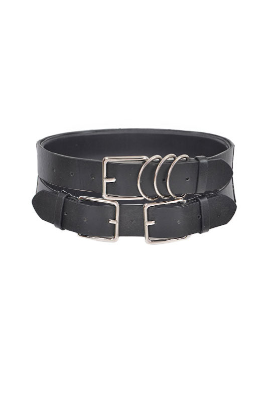 Multi Buckle Stretch Belt