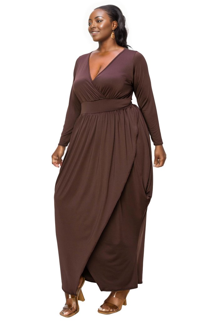 Tulip hem sales maxi dress