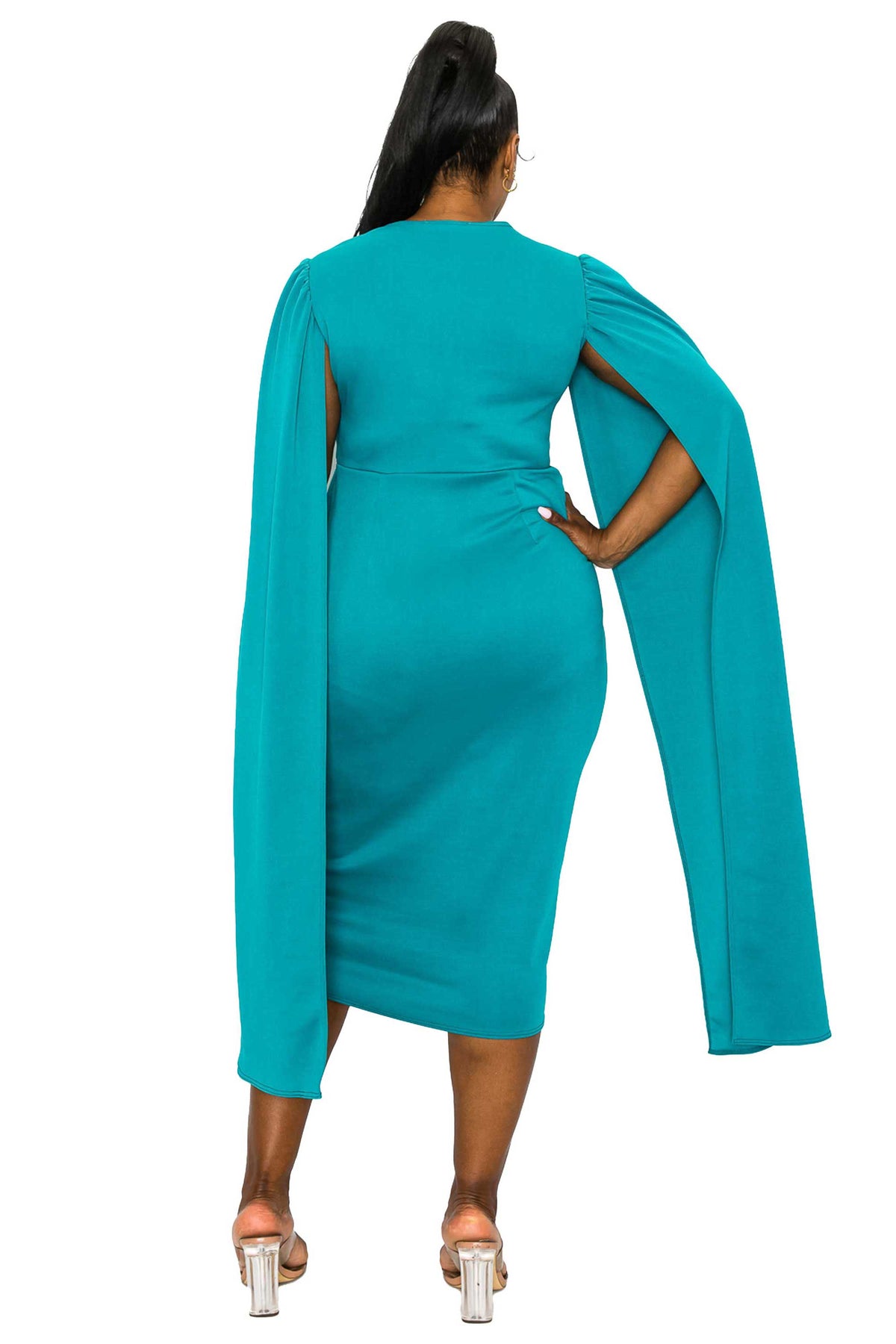 Naomi Cape Dress