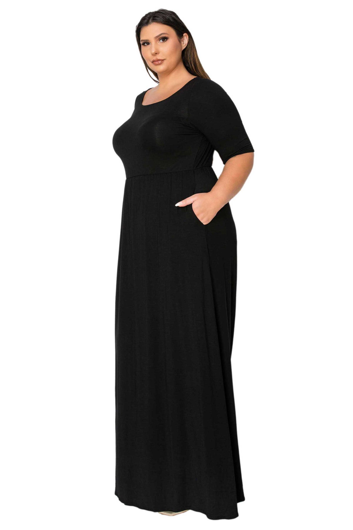 Eva Pocket Maxi Dress