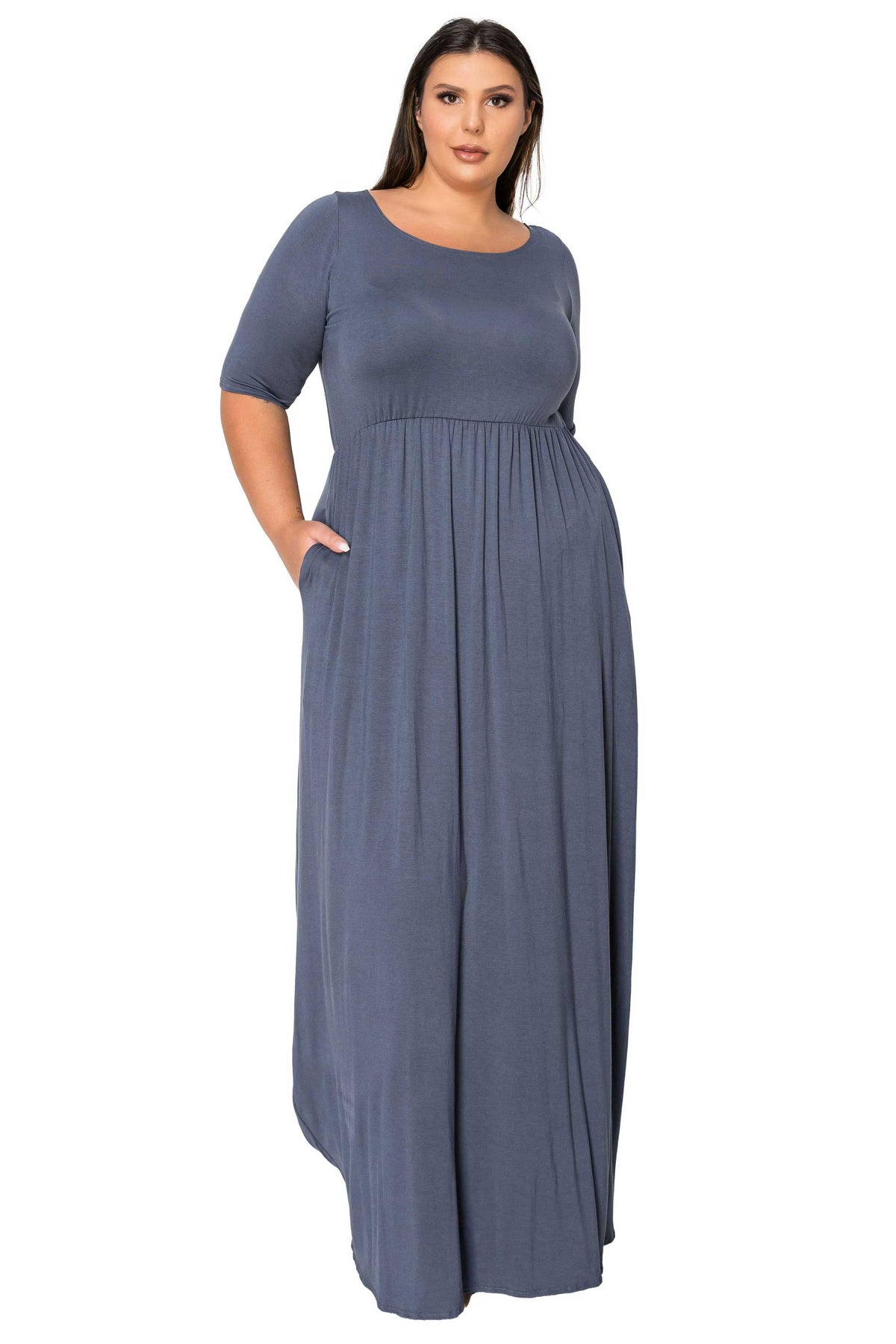 Eva Pocket Maxi Dress