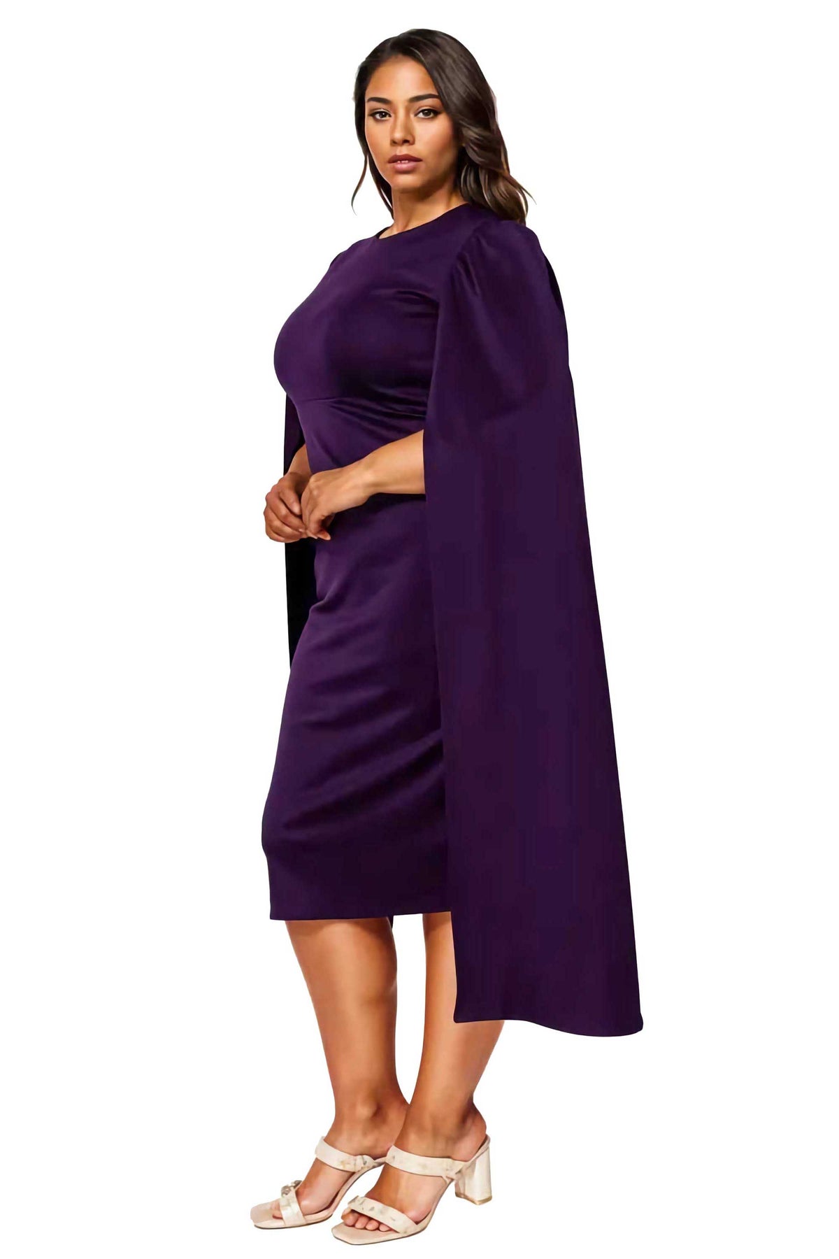 Naomi Cape Dress