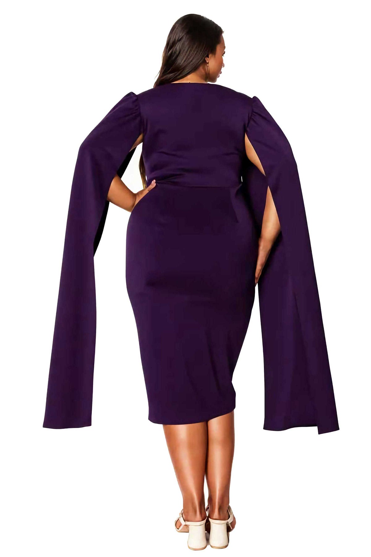 Naomi Cape Dress