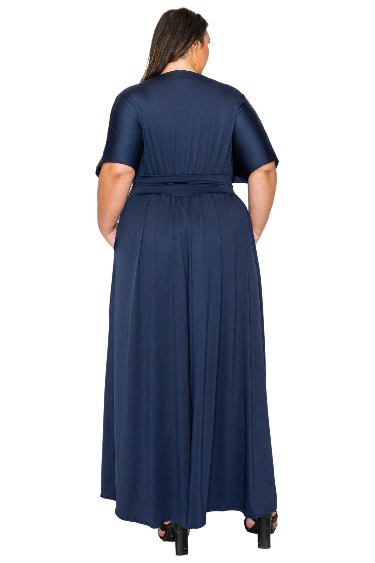 Raffi Empire Waist Pocket Maxi Dress