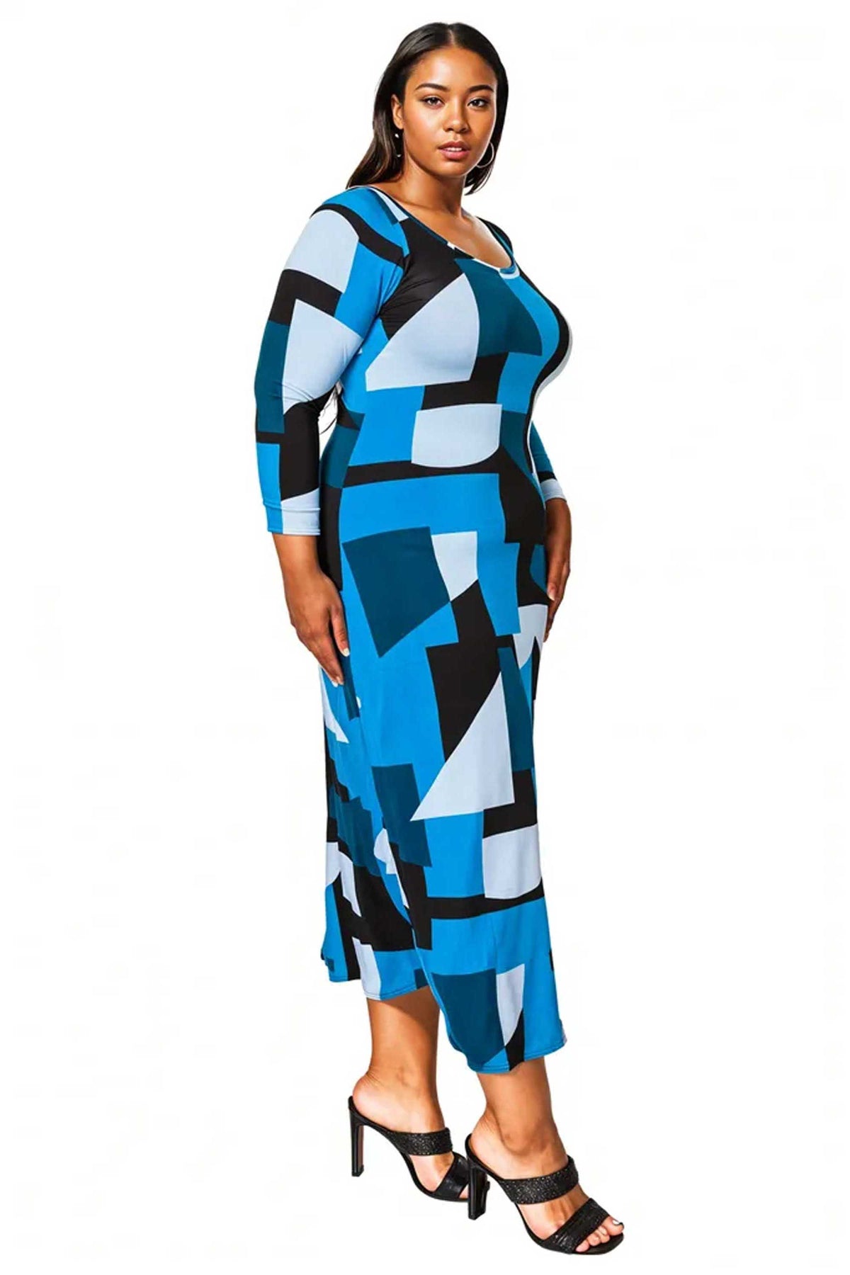 Ozean Azul Maxi Dress