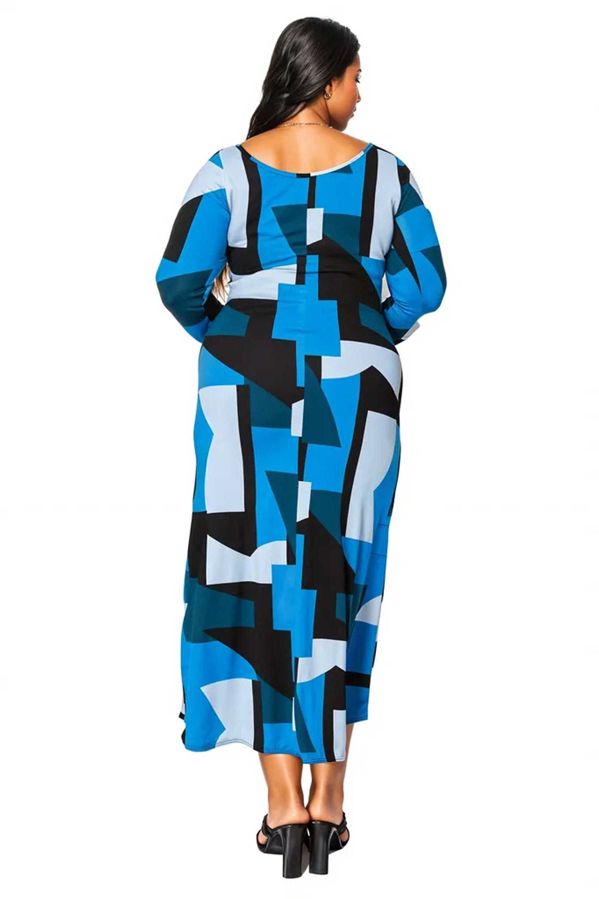 Ozean Azul Maxi Dress