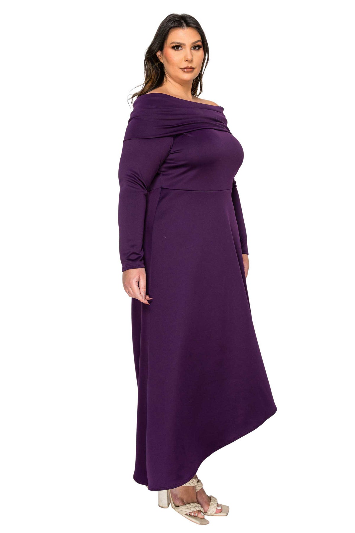 Lyra Off Shoulder Maxi Dress