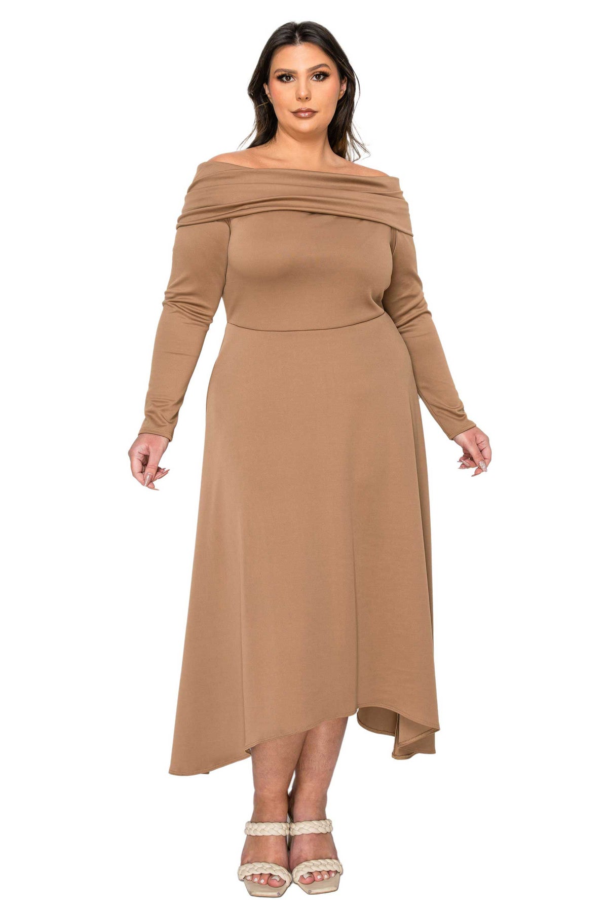 Lyra Off Shoulder Maxi Dress