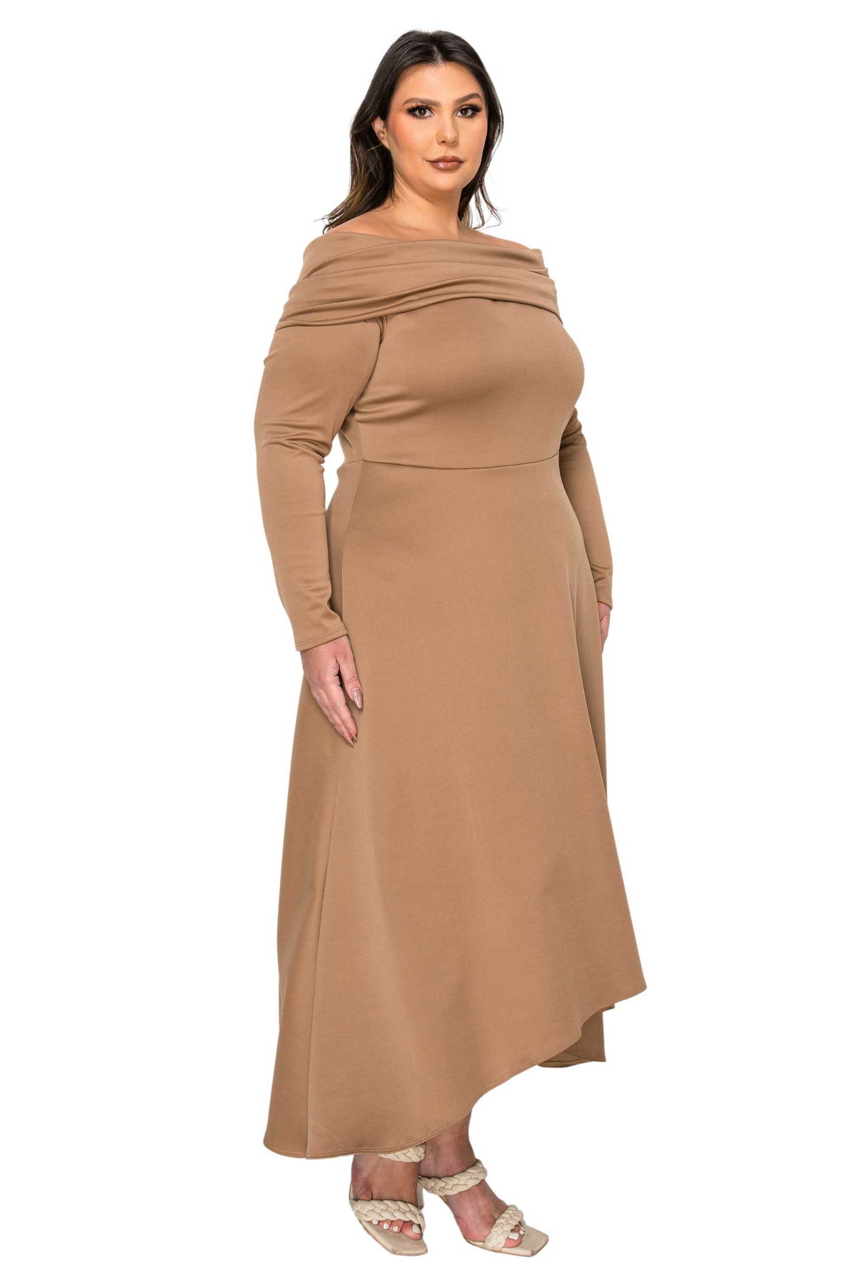 Lyra Off Shoulder Maxi Dress