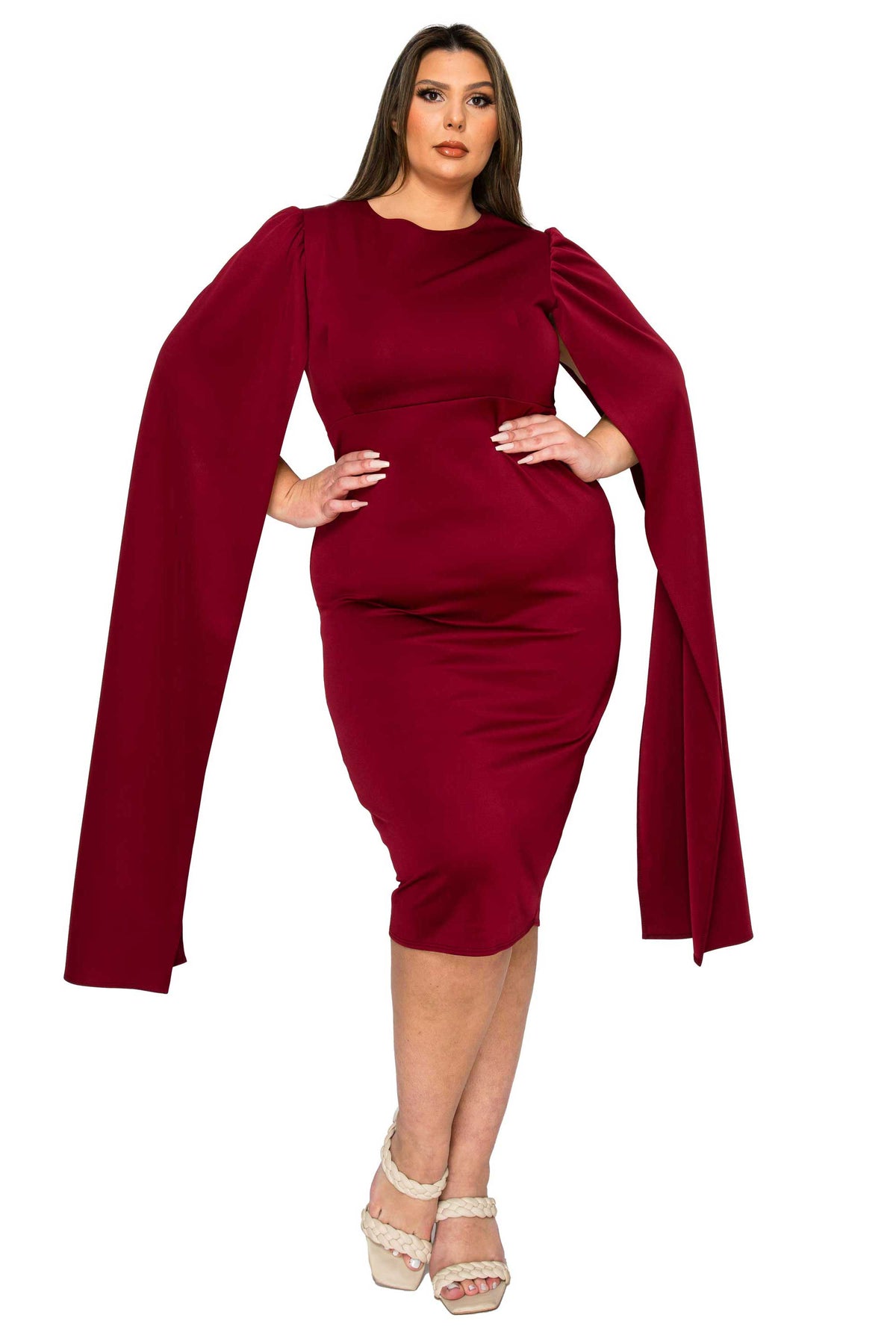 Naomi Cape Dress