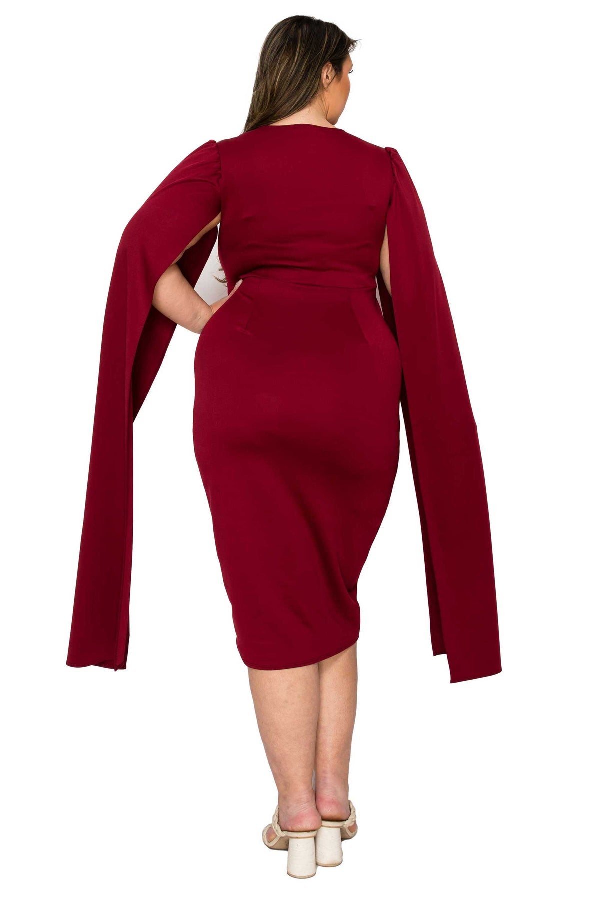 Naomi Cape Dress