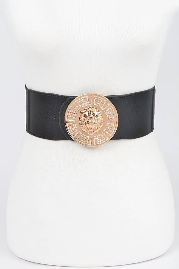 Leone Buckle Stretch Belt