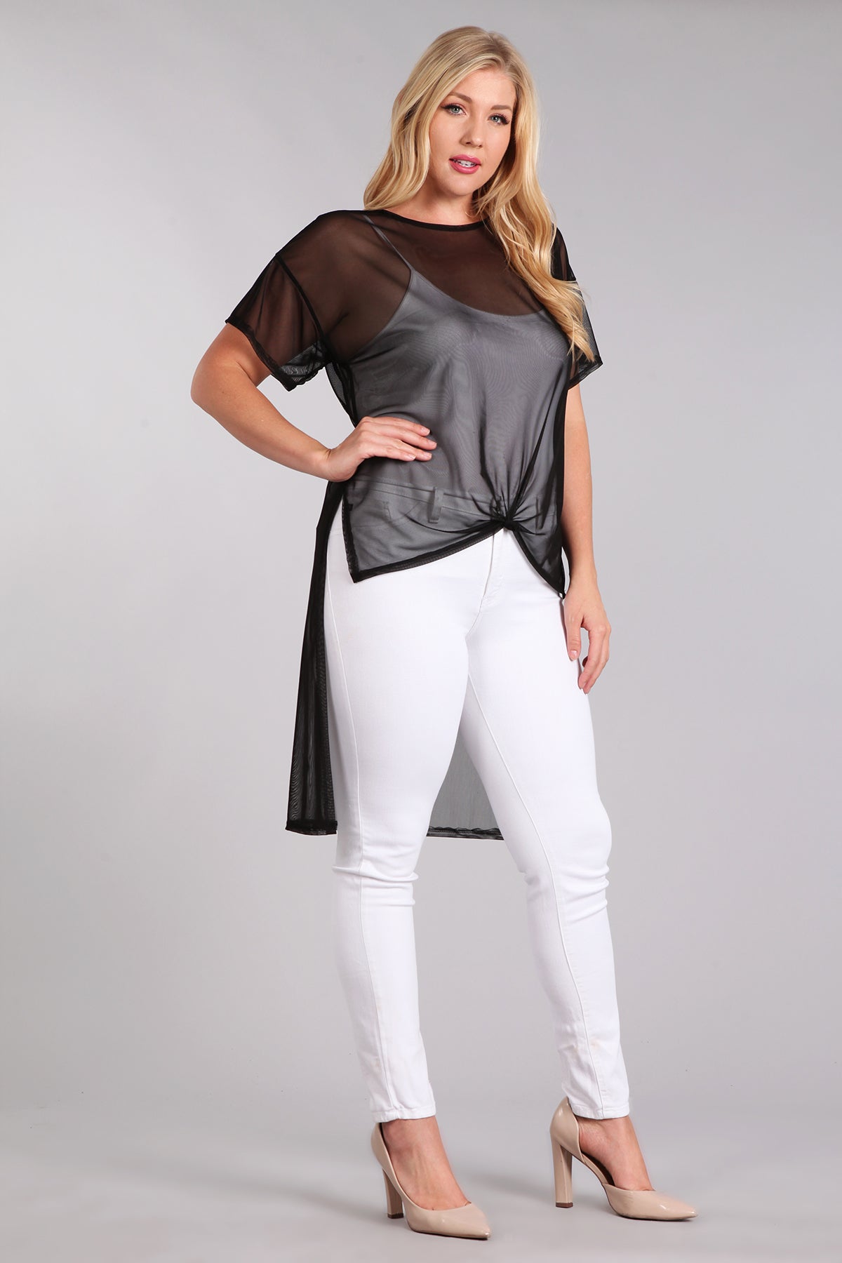 On a Whim Hi-Lo Layering Top - L I V D