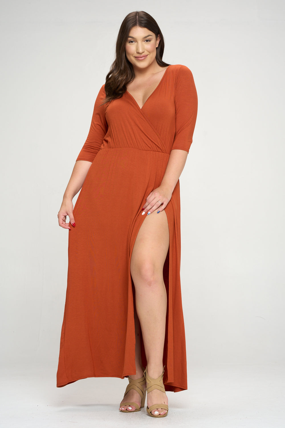 Maxi Wrap Dress - L I V D