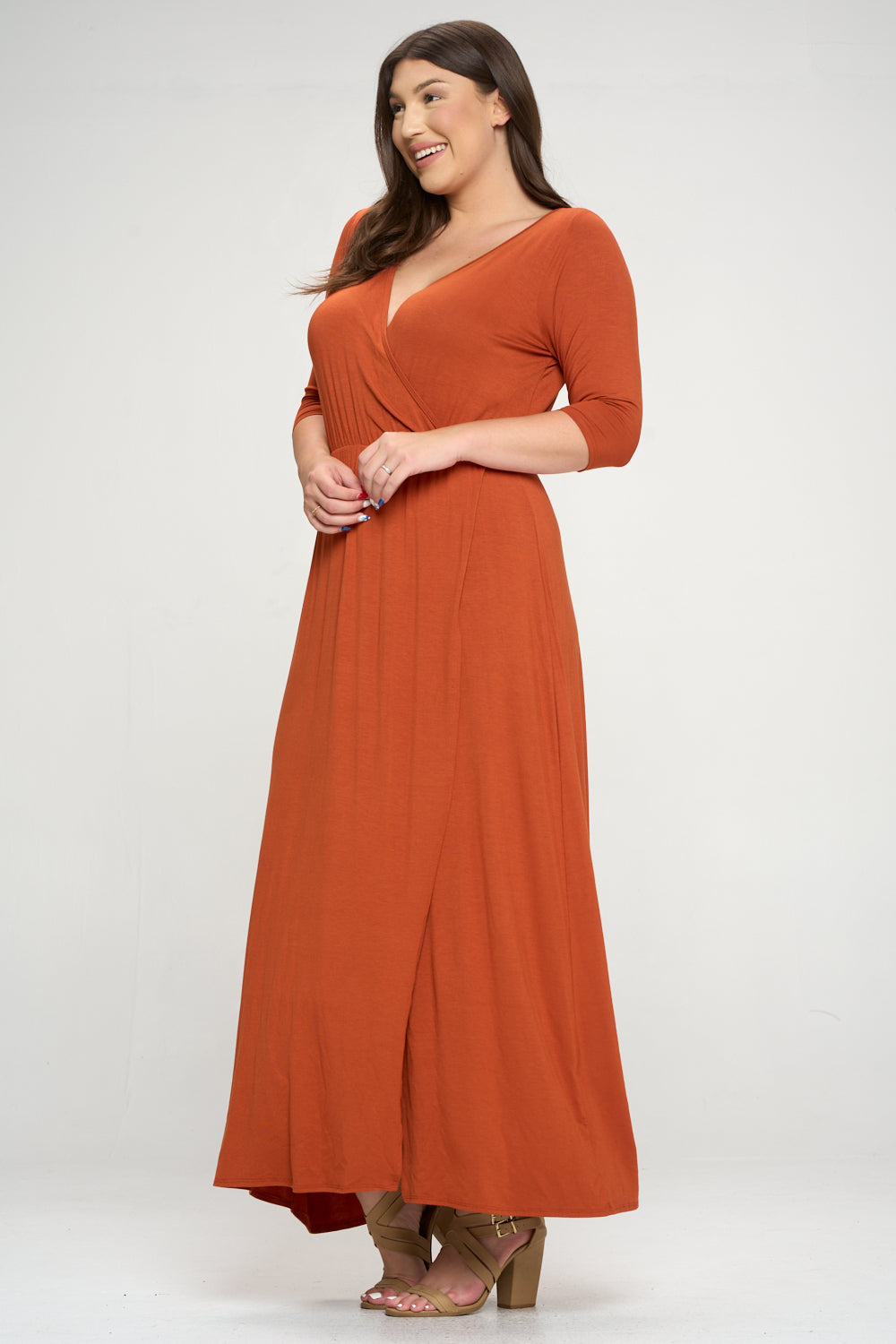 Maxi Wrap Dress - L I V D