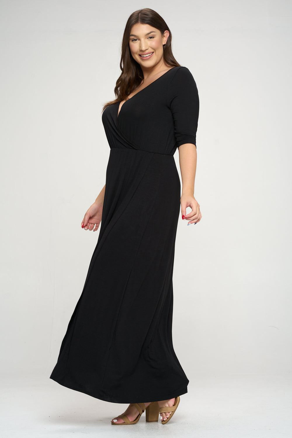 Maxi Wrap Dress - L I V D