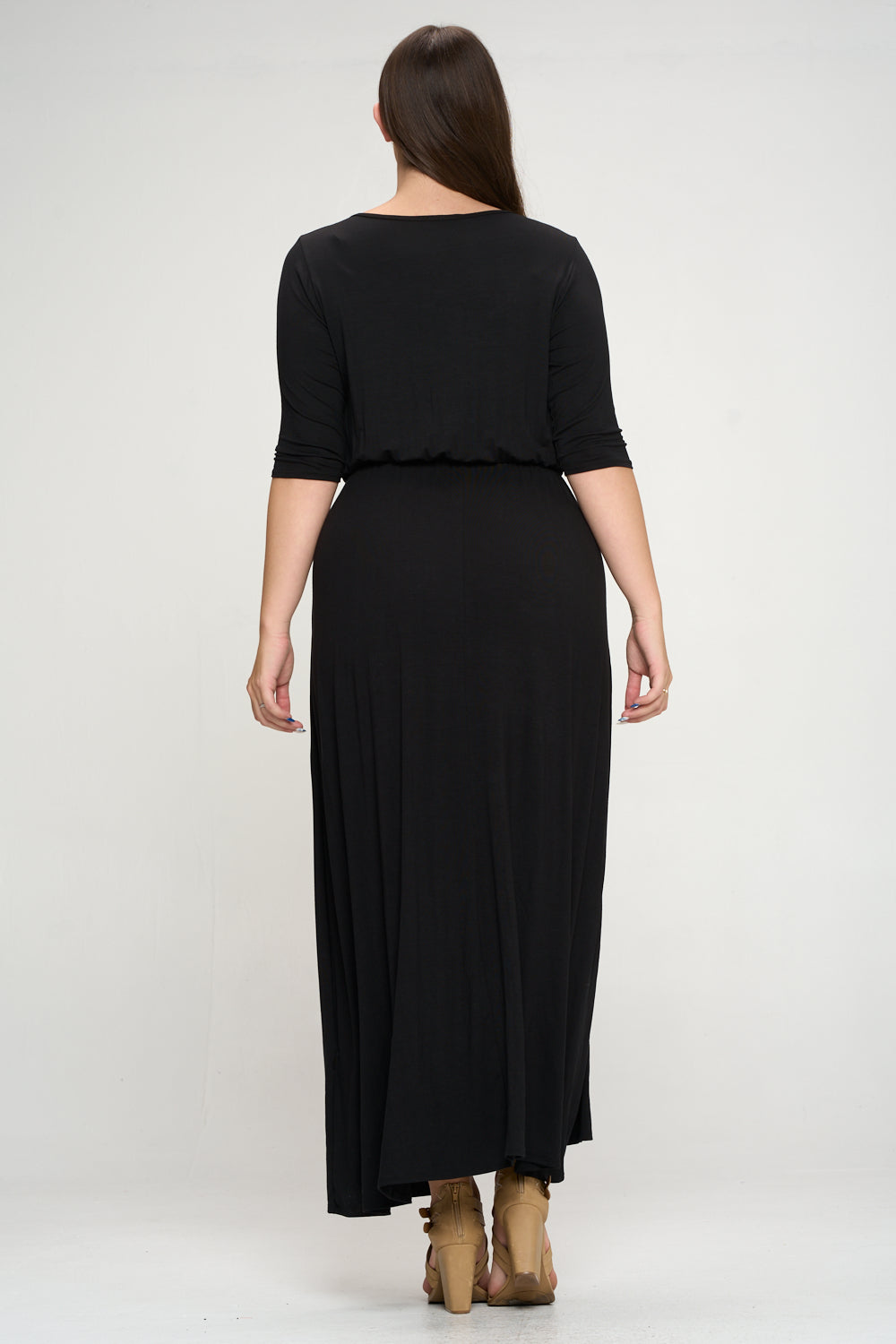 Maxi Wrap Dress - L I V D