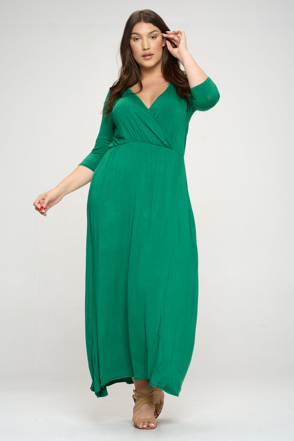 Maxi Wrap Dress - L I V D