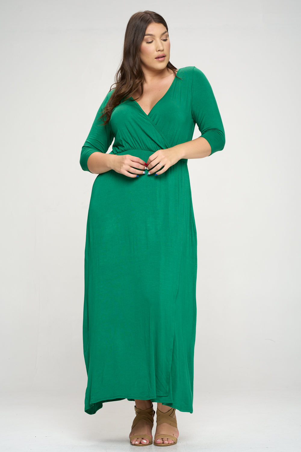 Maxi Wrap Dress - L I V D