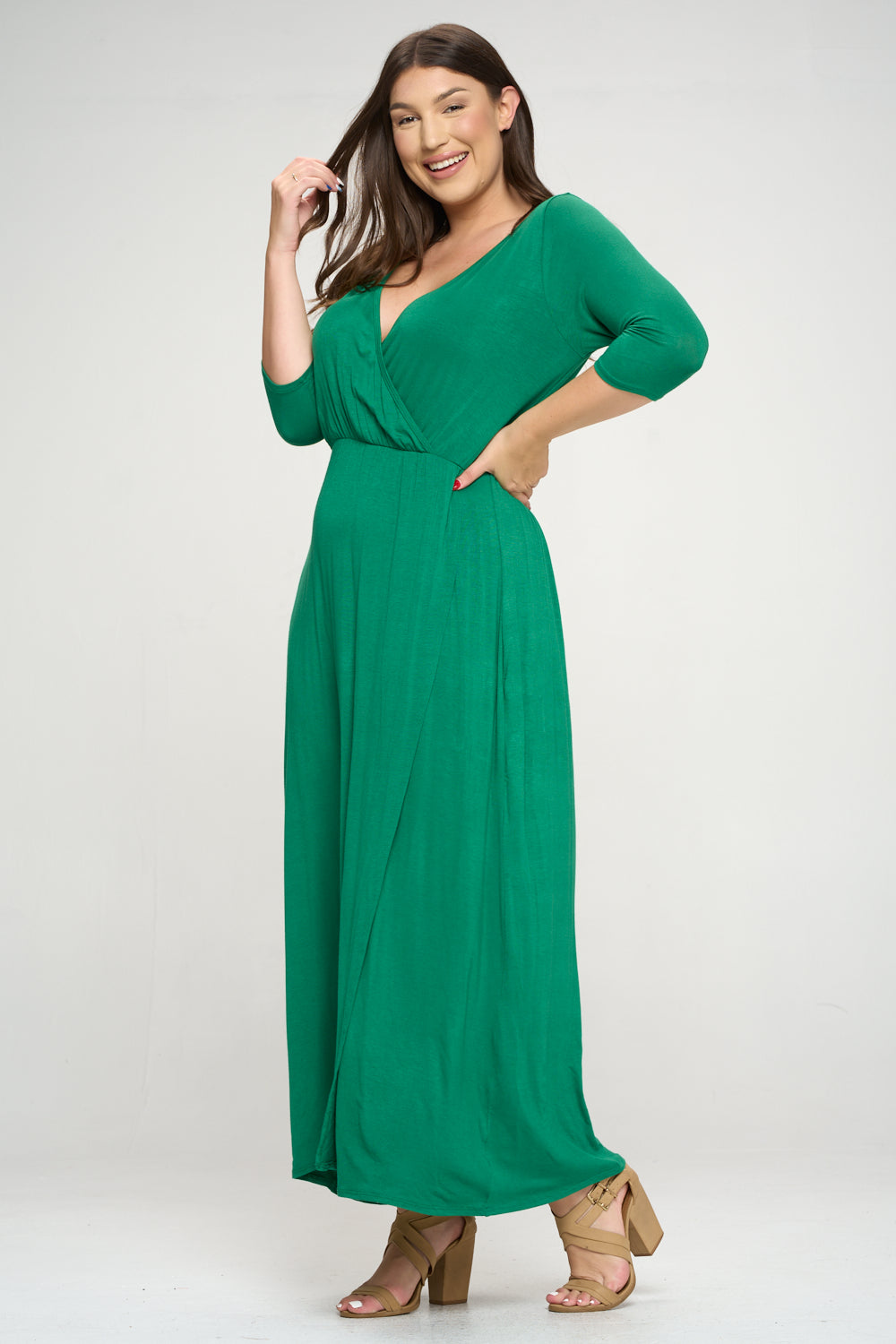 Maxi Wrap Dress - L I V D