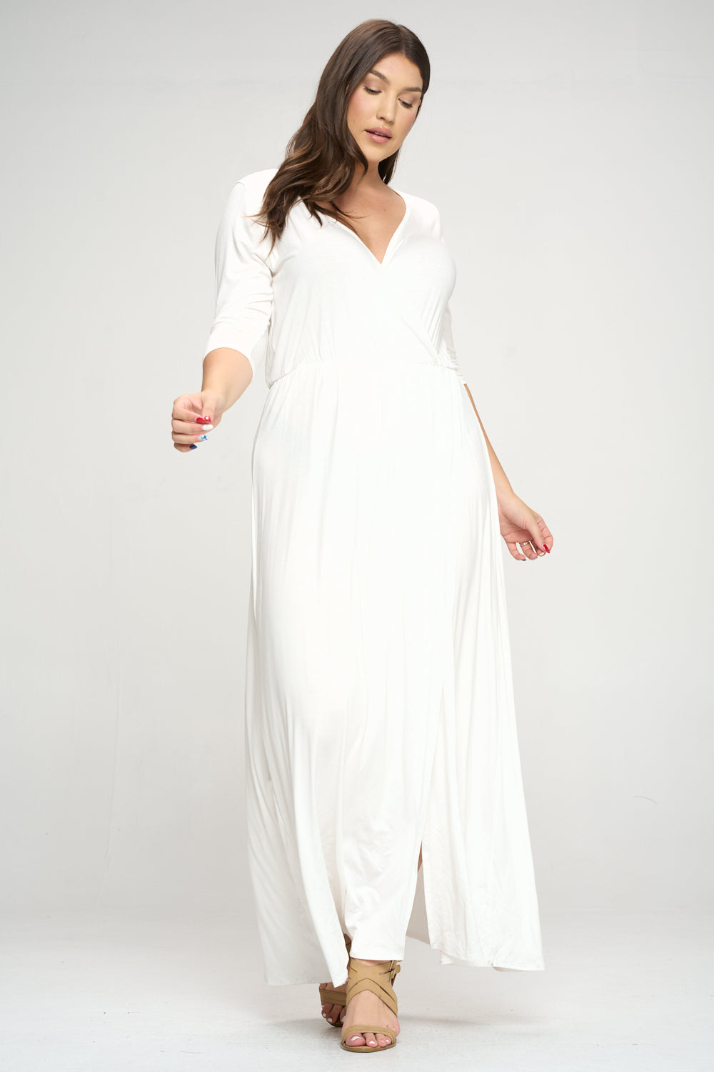 Maxi Wrap Dress - L I V D