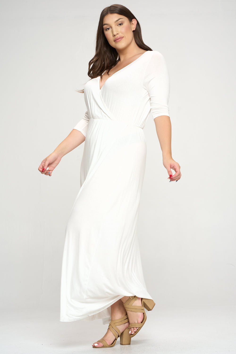 Maxi Wrap Dress - L I V D