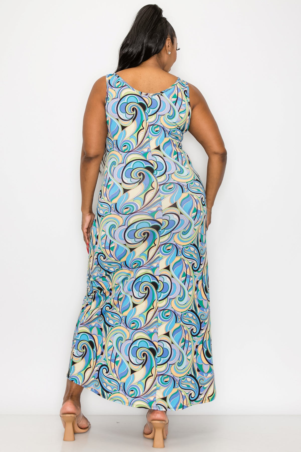 Aries Sleeveless Maxi Dress